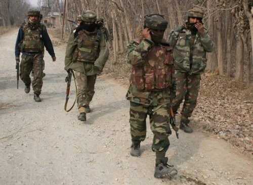Quân nhân Ấn Độ đang tham gia hành động tác chiến